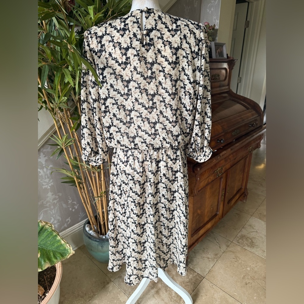 Blake Elizabeth ladies vintage size 10 dress very good condition elastic waist - Picture 7 of 10